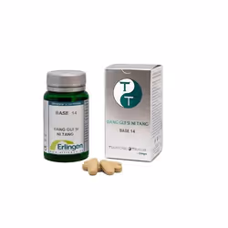 Erlingen COMP. B-014, Adulte, por 3 comprimidos: Agente de carga (Celulosa microcristalina) Maltodextrina 720mg, Angelica...