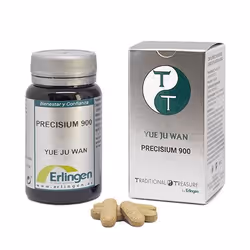 Erlingen COMP. P-900, Adulte, por 3 comprimidos: Agente de carga (Celulosa microcristalina), Maltodextrina 720mg, Cípero...