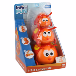 Kurio 1-2-3 Ladybirds, Chine, 170 mm, 170 mm, 250 mm