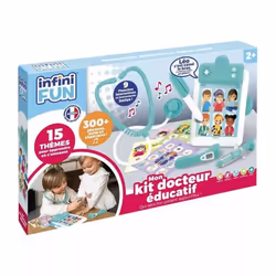 KD Group Mon Kit Docteur Éducatif, 2 an(s), Sonore, Fonction vocale, Batteries requises, Plastique, Multicolore