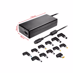 Leotec LENCSHOME06 adaptateur de puissance & onduleur Intérieure 90 W Noir