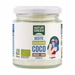 NATURGREEN - Huile de noix de coco bio 200 g de huile