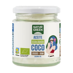 NATURGREEN - Huile de noix de coco bio 200 g de huile