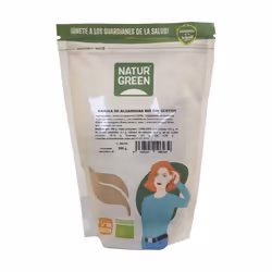 NATURGREEN - Farine de caroube bio (sans gluten) 500 g de poudre