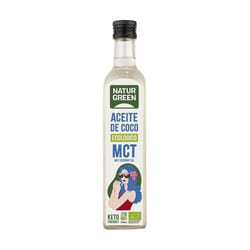NATURGREEN - Huile de noix de coco MCT biologique 500 ml de huile