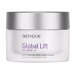 Skeyndor Global Lift Redefining Cream for Normal to Combination Skin, Crèmes de jour et de nuit, Unisexe, Peau mixte, Peau no ...