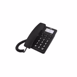 SPC Original, Téléphone analogique, Combiné filaire, 3 entrées, Noir