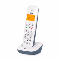 SPC Air, Téléphone analogique, Combiné sans fil, Haut-parleur, 20 entrées, Identification de l'appelant, Bleu, Blanc