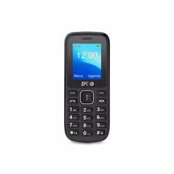SPC Talk, Barre, Double SIM, 4,5 cm (1.77"), 0,08 MP, 800 mAh, Noir