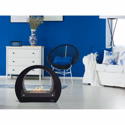 Purline SATURN B cheminée Intérieur & extérieur Cheminée autonome Noir - Vue supplémentaire 8