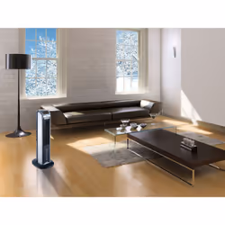 Purline 34873 Climatiseur portatif 3 L 46 dB Noir, Gris