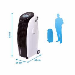 Purline RAFY100 Climatiseur portatif 15 L Noir, Blanc - Vue supplémentaire 7
