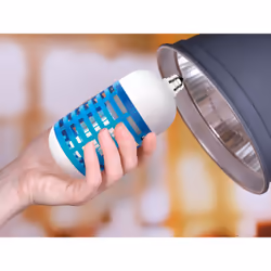 Purline ZZAP B E27 appareil anti-moustiques/insectes Automatique Insectiseur Adapté à une utilisation à l'intérieur Blanc