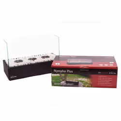 Purline Nympha Plus Intérieur & extérieur Cheminée autonome Bioéthanol Noir, Blanc