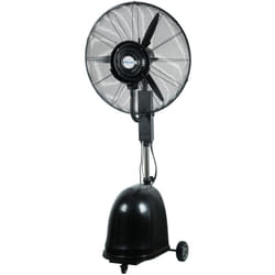 Ventilateur brumisateur oscillant PURLINE MISTY 12 200W 3 vitesses H200cm D65cm Noir