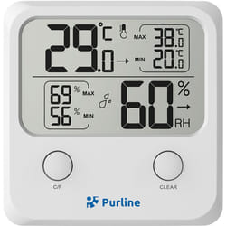 Purline - Station météo sans fil avec affichage de la température et de l'humidité