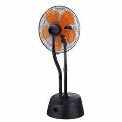 Purline MISTY 10, Ventilateur à lame domestique, Noir, Sol, Acrylonitrile-Butadiène-Styrène (ABS), 6 L, Aluminium