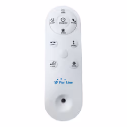 Purline 59806 Climatiseur portatif 5 L 50 dB Noir, Blanc