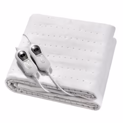 Purline WARMER BED 2 couverture et coussin chauffant Couverture chauffante 120 W Blanc Laine synthétique