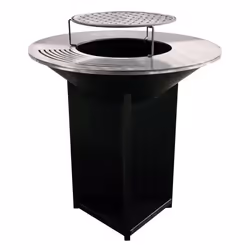 Purline EFP56B barbecue et grill Cheminée Bois de chauffage Noir - Vue supplémentaire 3