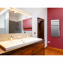 Purline ZAFIR V2000T LU rail de sèche serviettes Acier inoxydable Porte-serviettes échelle - Vue supplémentaire 5