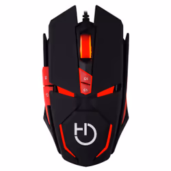 Hiditec MICRURUS, Droitier, Laser, USB Type-A, 8100 DPI, Noir, Rouge