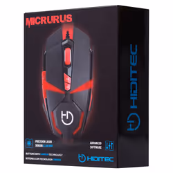 Hiditec MICRURUS souris Droitier USB Type-A Laser 8100 DPI - Vue supplémentaire 5