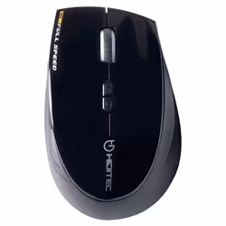 Hiditec Dendro, Droitier, Optique, RF sans fil, 2000 DPI, Noir