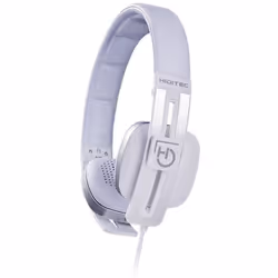 Hiditec Wave, Avec fil, 20 - 20000 Hz, Appels/Musique, 185 g, Casque, Blanc