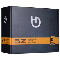 Hiditec BZ-550W 80Plus Bronze unité d'alimentation d'énergie 20+4 pin ATX ATX Noir - Vue supplémentaire 4