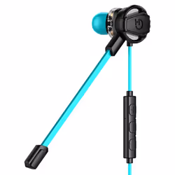 Hiditec Taiko, Avec fil, Jouer, 20 - 20000 Hz, Casque, Noir, Turquoise