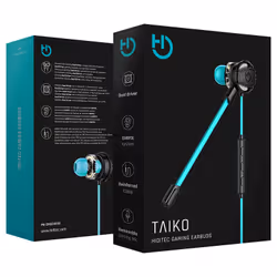 Hiditec Taiko Noir, Turquoise - Vue supplémentaire 6