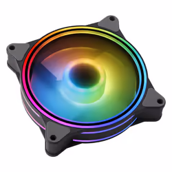 Hiditec N8-ARGB Boitier PC Ventilateur 12 cm Noir