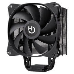 Hiditec C12 PWM Processeur Refroidisseur 12 cm Noir