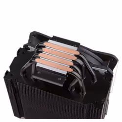 Hiditec C12 PWM Processeur Refroidisseur 12 cm Noir - Vue supplémentaire 5