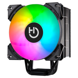 Hiditec C12 PWM ARGB Processeur Refroidisseur d'air Noir 1 pièce(s)