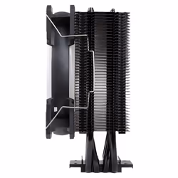 Hiditec C12 PWM ARGB Processeur Refroidisseur d'air Noir 1 pièce(s)