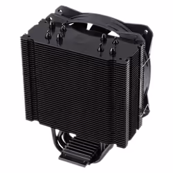 Hiditec C12 PWM ARGB Processeur Refroidisseur d'air Noir 1 pièce(s)