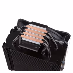 Hiditec C12 PWM ARGB Processeur Refroidisseur d'air Noir 1 pièce(s) - Vue supplémentaire 4