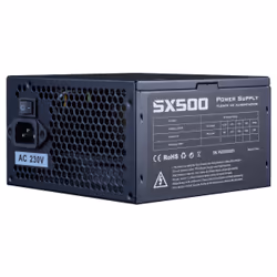 Hiditec PSX500 Bulk unité d'alimentation d'énergie 500 W 20+4 pin ATX ATX Noir