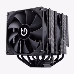 Hiditec C20 PRO Processeur Refroidisseur d'air 12 cm Noir - Vue supplémentaire 6