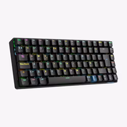 Hiditec GKE010005 clavier USB + RF Wireless + Bluetooth QWERTY Espagnole Noir - Vue supplémentaire 4