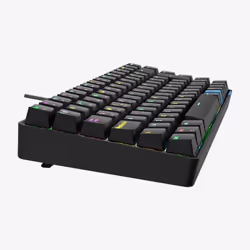 Hiditec GKE010005 clavier USB + RF Wireless + Bluetooth QWERTY Espagnole Noir - Vue supplémentaire 6