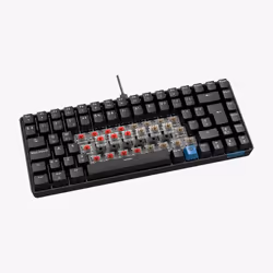 Hiditec GKE010005 clavier USB + RF Wireless + Bluetooth QWERTY Espagnole Noir - Vue supplémentaire 7