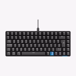 Hiditec GKE010006 clavier USB + RF Wireless + Bluetooth QWERTY Espagnole Noir
