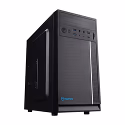 Hiditec Q5 PRO, Midi Tower, PC, Noir, micro ATX, Micro-ITX, ABS, SPCC, 31 cm