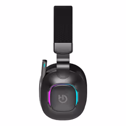 Hiditec VORTEX Casque Avec fil &sans fil Arceau Jouer USB Type-C Bluetooth Noir - Vue supplémentaire 6