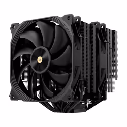 Hiditec C40 PRO, Refroidisseur d'air, 14 cm, 800 tr/min, 1800 tr/min, Noir