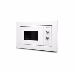Infiniton IMW-WHITE1720, Intégré, Micro-ondes grill, 20 L, 800 W, Boutons, Rotatif, Noir, Blanc
