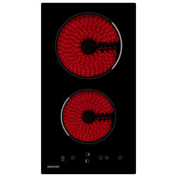Infiniton VIT2FBN Noir Intégré 30 cm Céramique 2 zone(s)